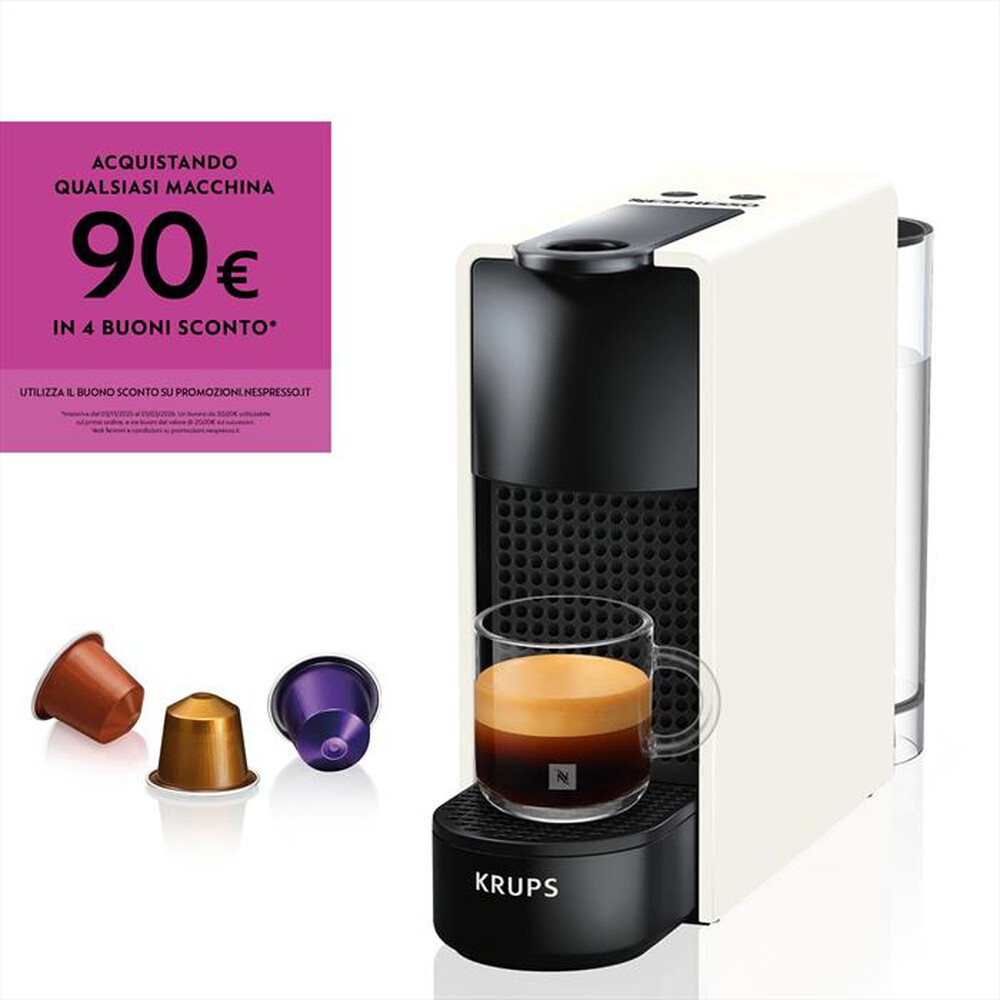Immagine del prodotto KRUPS - XN1101K Essenza Mini Nespresso-White
