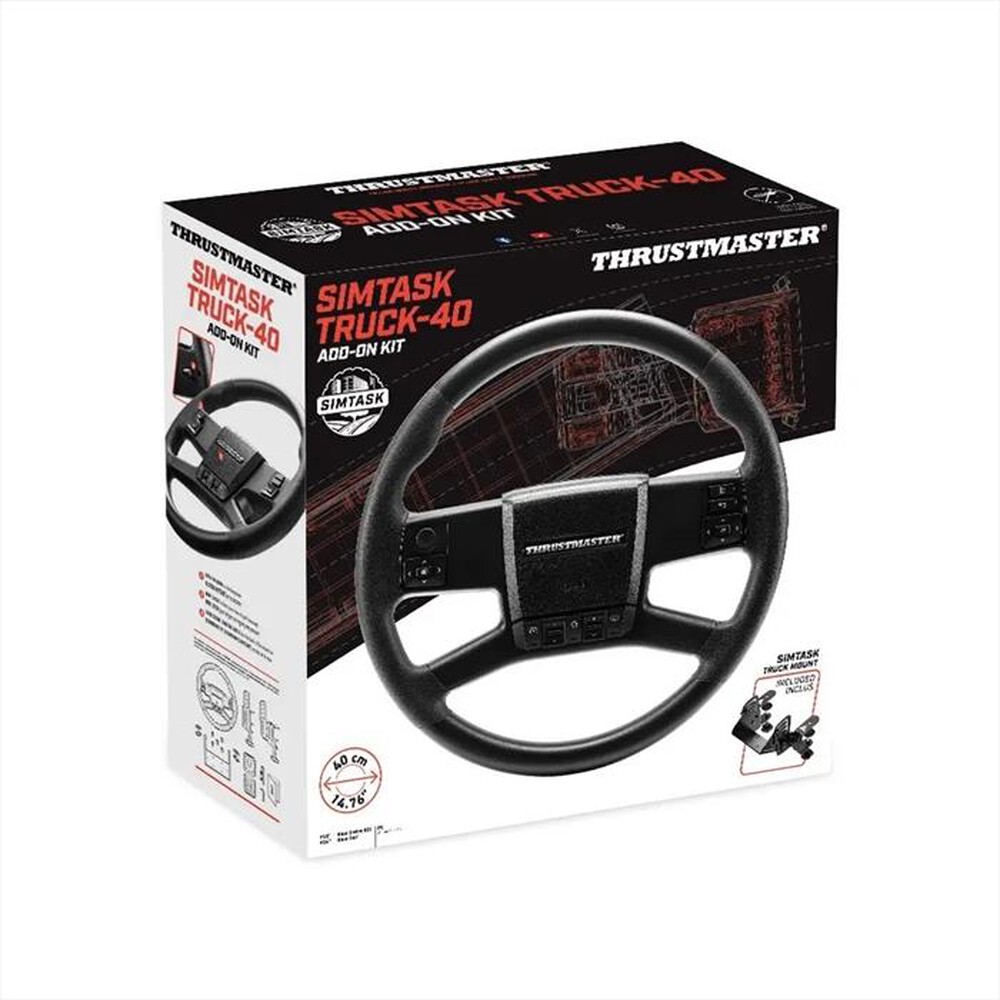 Immagine del prodotto THRUSTMASTER - Volante da corsa SIMTASK TRUCK-40 ADD-ON KIT-Nero