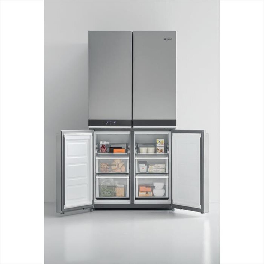 "WHIRLPOOL - Frigorifero 3 e più porte WQ9 B1L Classe F 677lt-Acciaio inossidabile"
