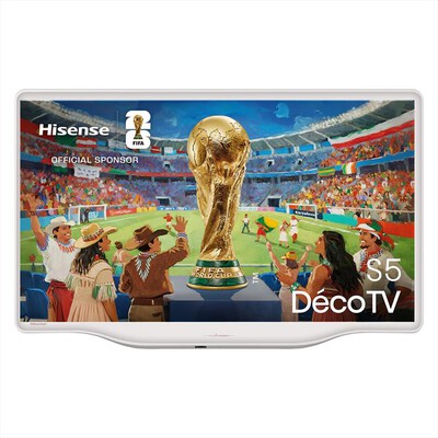 HISENSE - Smart TV QLED FHD 32" 32S5Q-BIANCO