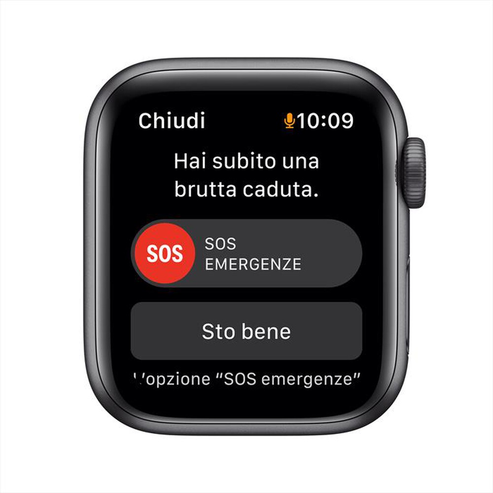 "APPLE - Watch NIKE SE GPS 40mm Alluminio-Cinturino Sport Antracite/Nero"