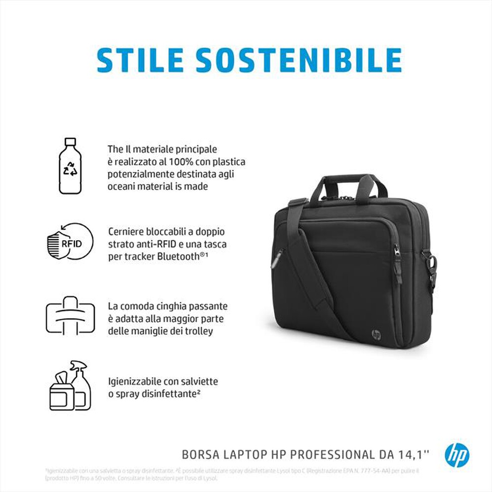 Immagine del prodotto HP - BORSA PROFESSIONAL 14,1-Nero