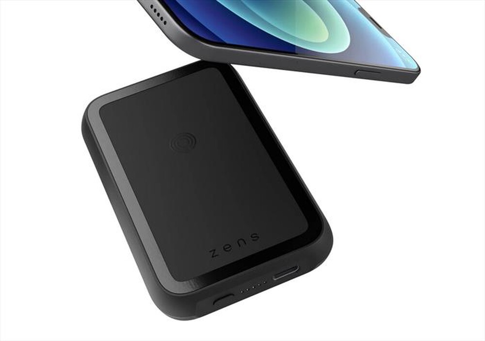 "ZENS - MAGNETIC POWERBANK WIRELESS-Black"