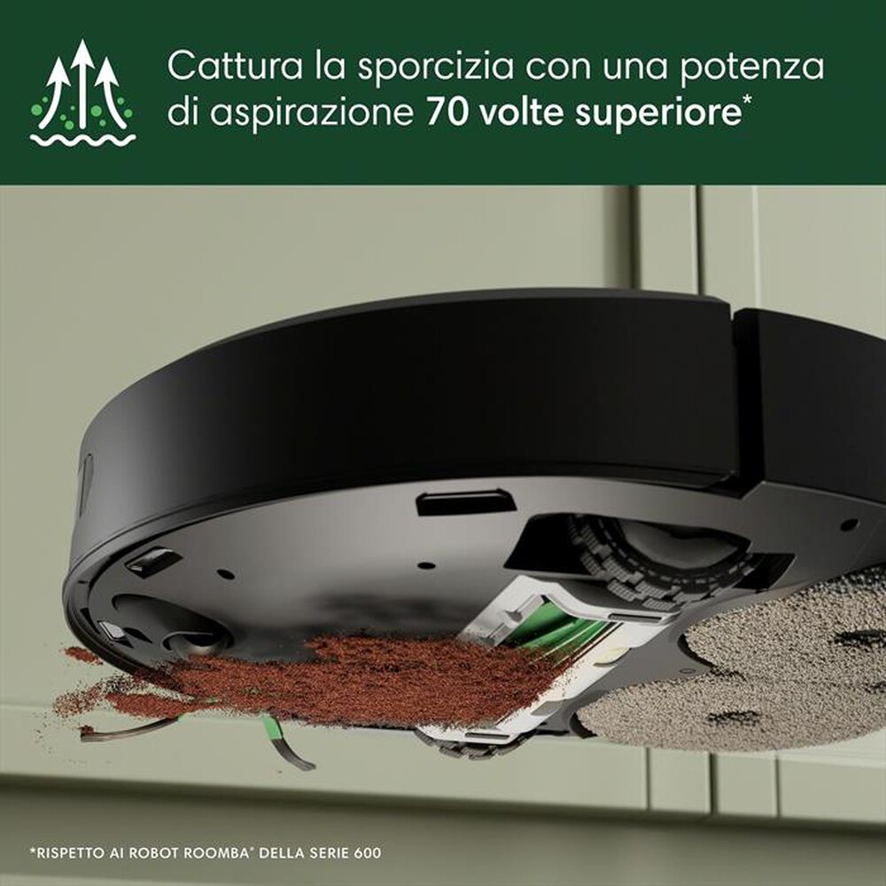 Immagine del prodotto iROBOT - Aspirapolvere ROOMBA PLUS 405 COMBO AUTOWASH DOCK-Black