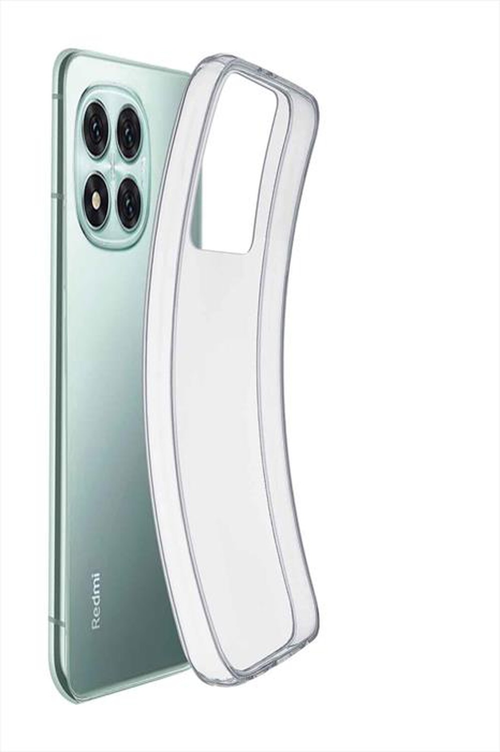 "CELLULARLINE - Cover FINE per Redmi Note 14 Pro 5G-Trasparente"
