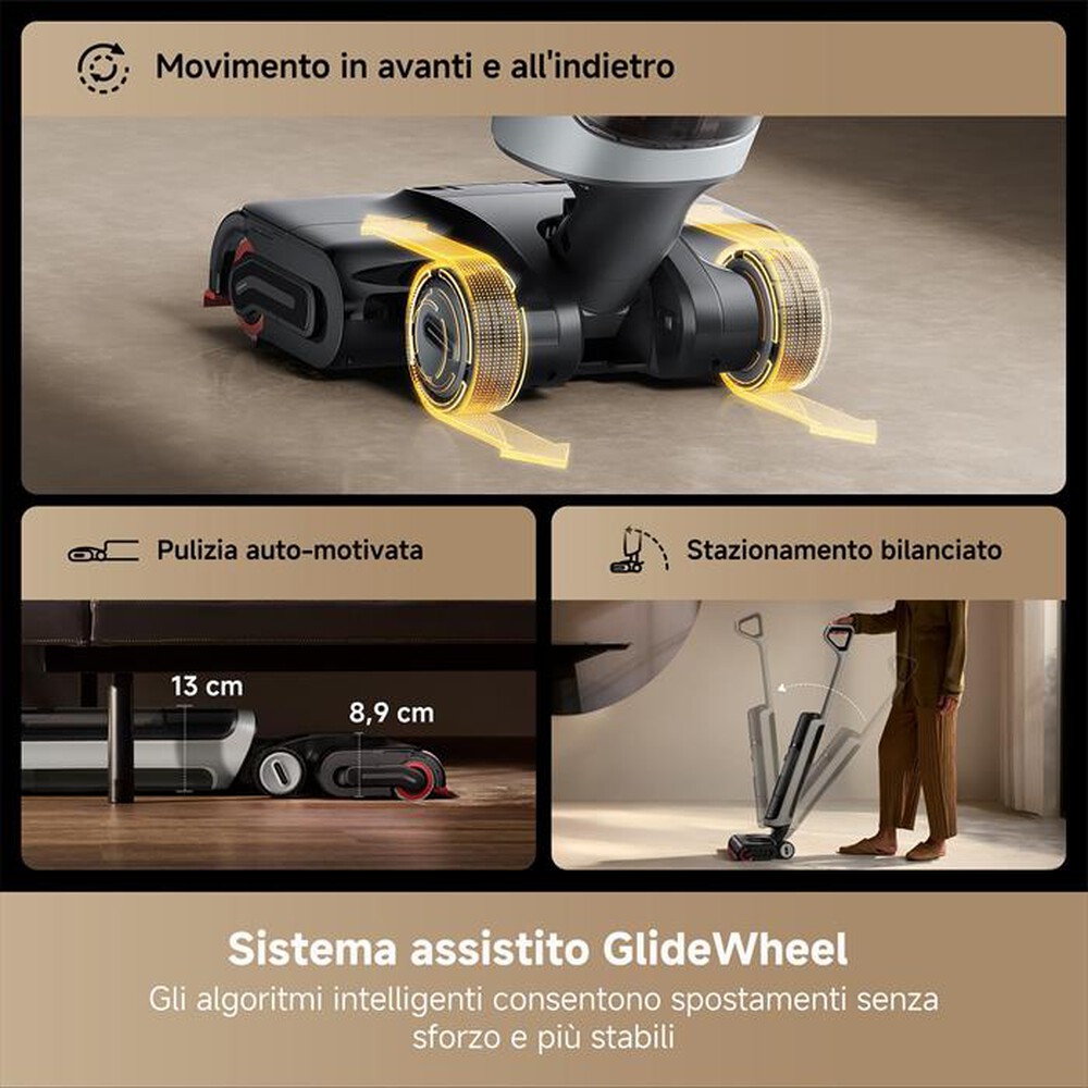 Immagine del prodotto DREAME - Scopa elettrica H15 PRO VIM HEAT-Nero / Grigio