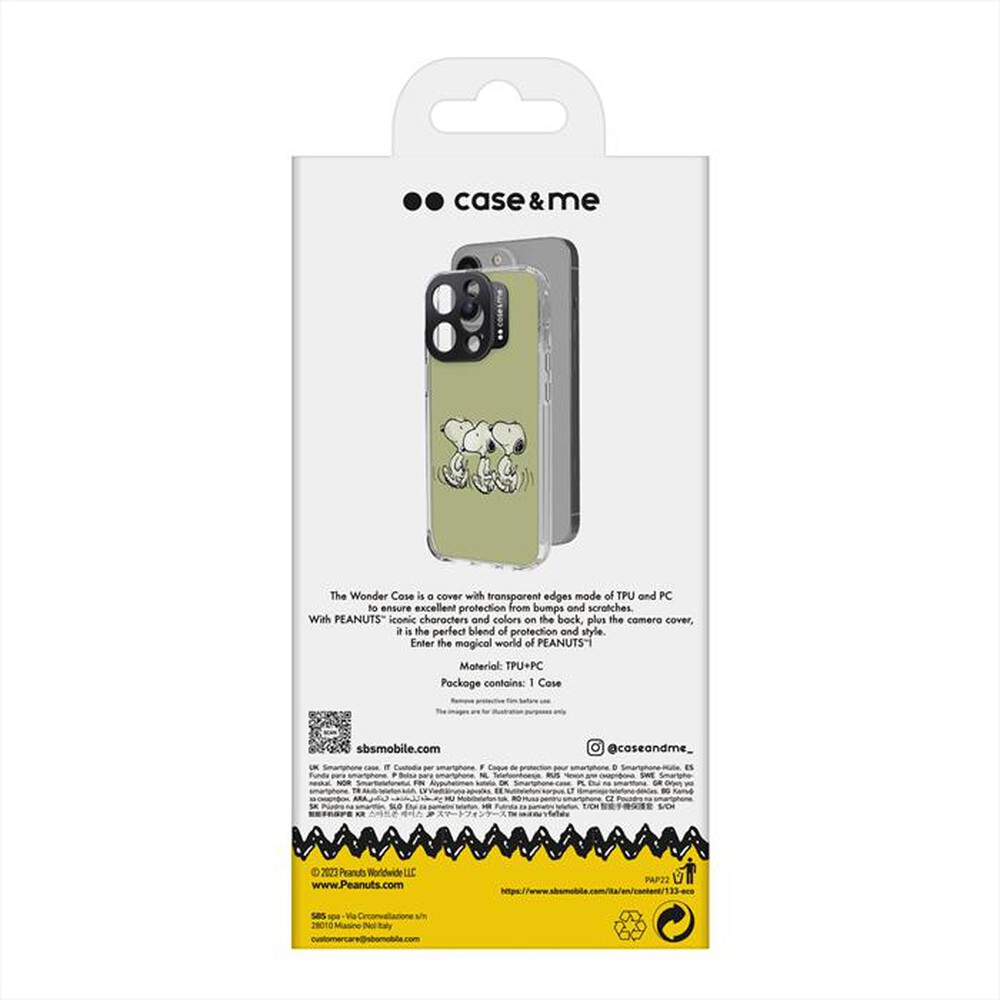 "CASEME - Cover CMPNUTSCOVCIP1467P1 per iPhone 14 Pro Max-Daily Mood"