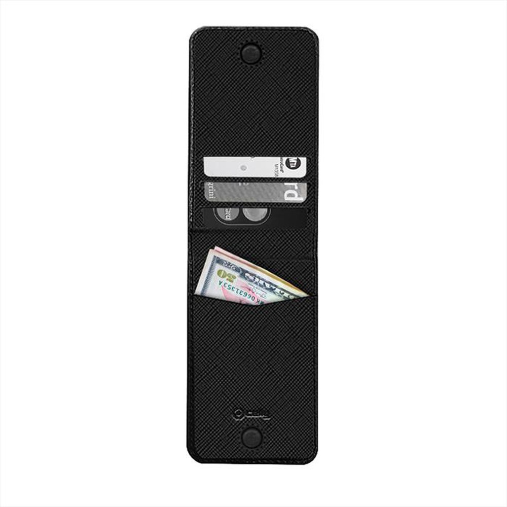 "CELLY - CARDVBK - PORTACARTE MAGNETICO-NERO/SIMILPELLE"