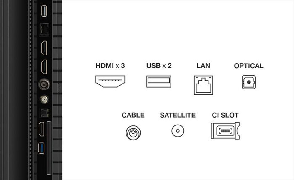 Immagine del prodotto TCL - Smart TV Q-LED UHD 4K 75" 75P79K-Metallic