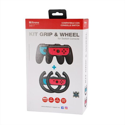 XTREME - KIT GRIP&WHEEL-NERO