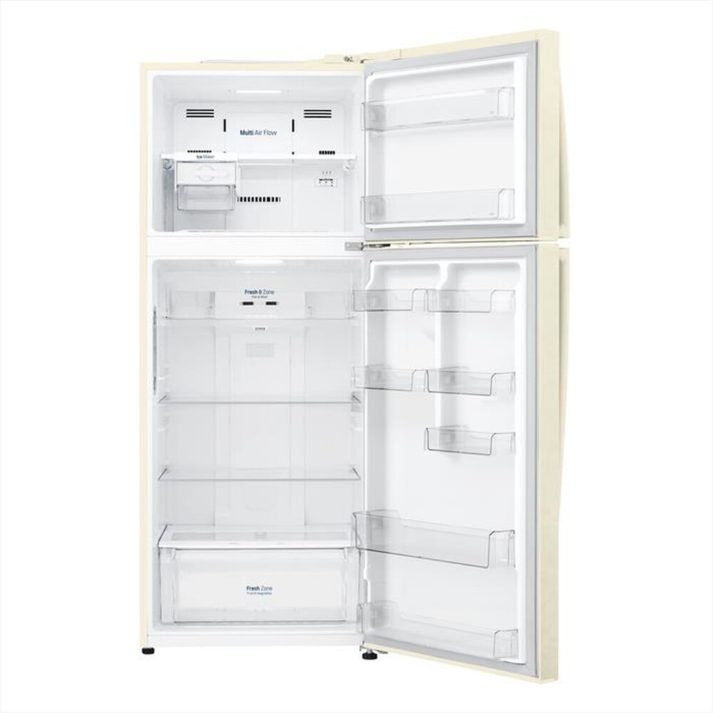 "LG - Frigorifero 2 porte GTB574SEHZD Classe E 471lt-Inox Skin Beige"