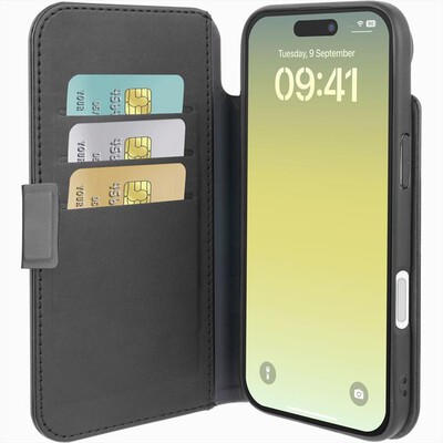 CELLULARLINE - Custodia a libro BOOK AGENDA per IPHONE AIR-Nero