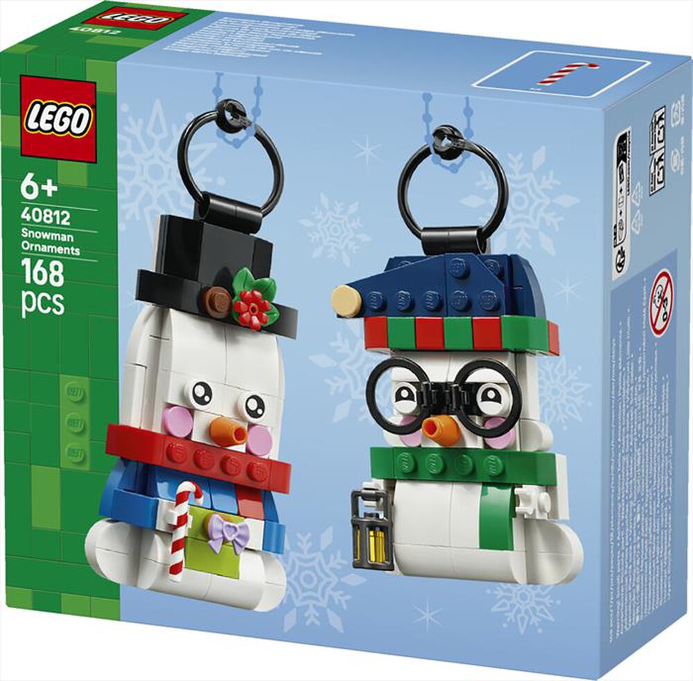 Immagine del prodotto LEGO - Pupazzi di neve ornamentali - 40812