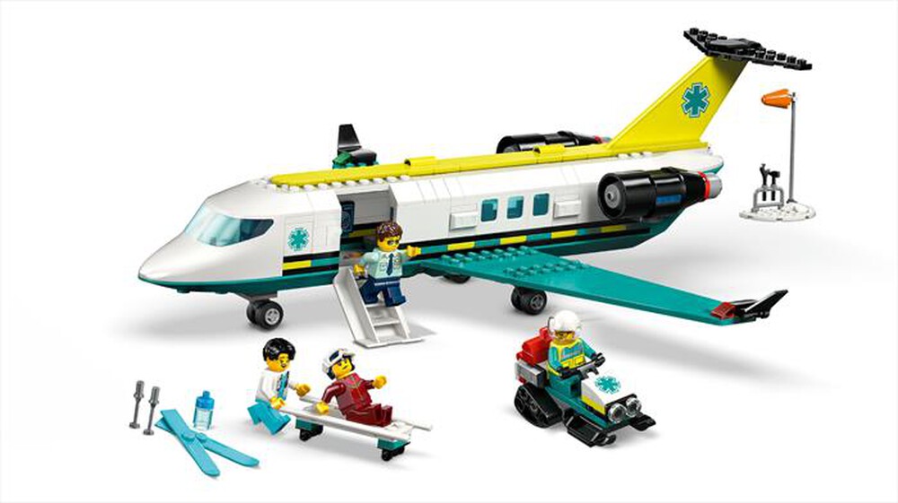 "LEGO - AEREO AMBULANZA DI EMERGENZA-,"