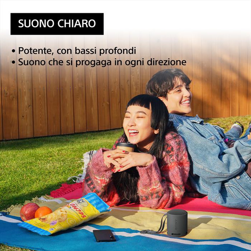 Immagine del prodotto SONY - Speaker SRSXB100B.CE7-Nero