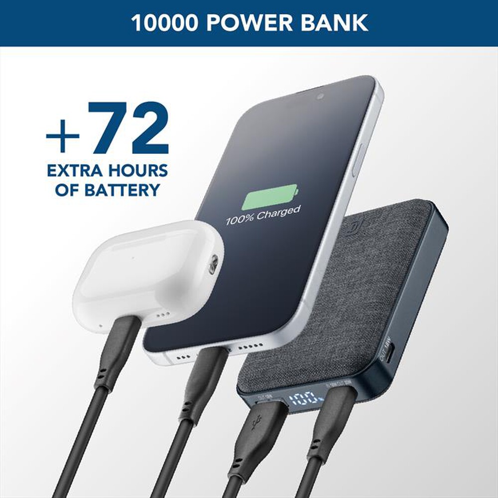 Immagine del prodotto CELLULARLINE - POWER BANK GLAM-Nero