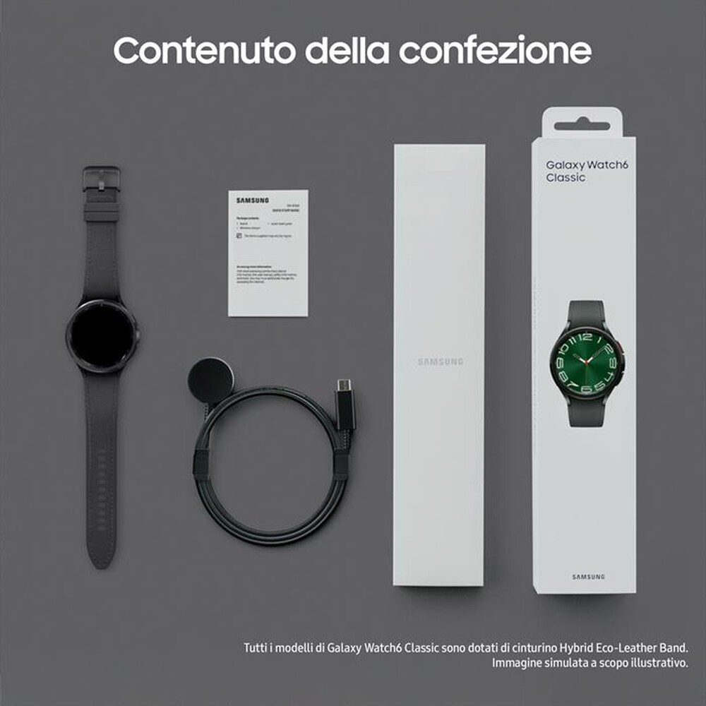 "SAMSUNG - Galaxy Watch6 Classic 47mm-Black"