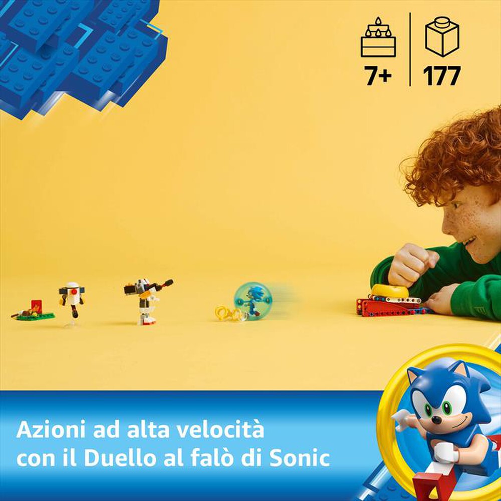 Immagine del prodotto LEGO - SONIC Duello al fal&ograve; di SONIC 77001