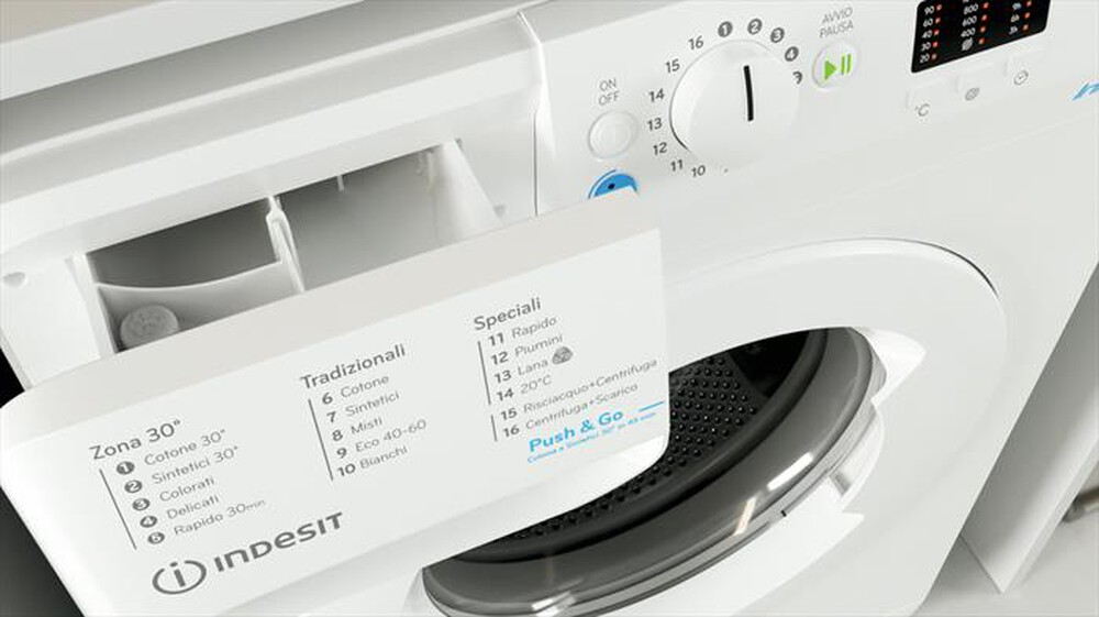 "INDESIT - Lavatrice slim BWSA 71051 W IT N 7 Kg Classe E"