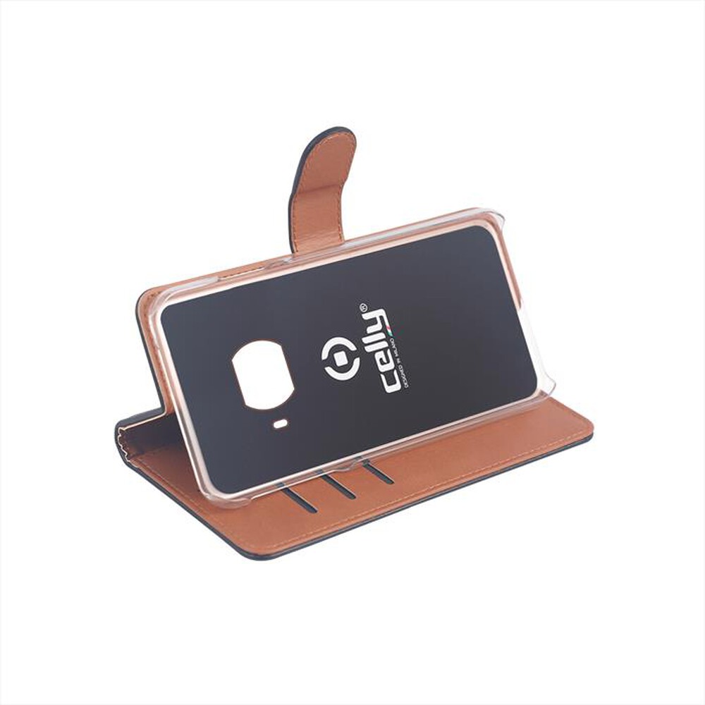 "CELLY - WALLY941 - CUSTODIA PER MI 10T LITE 5G-NERO/SIMILPELLE"
