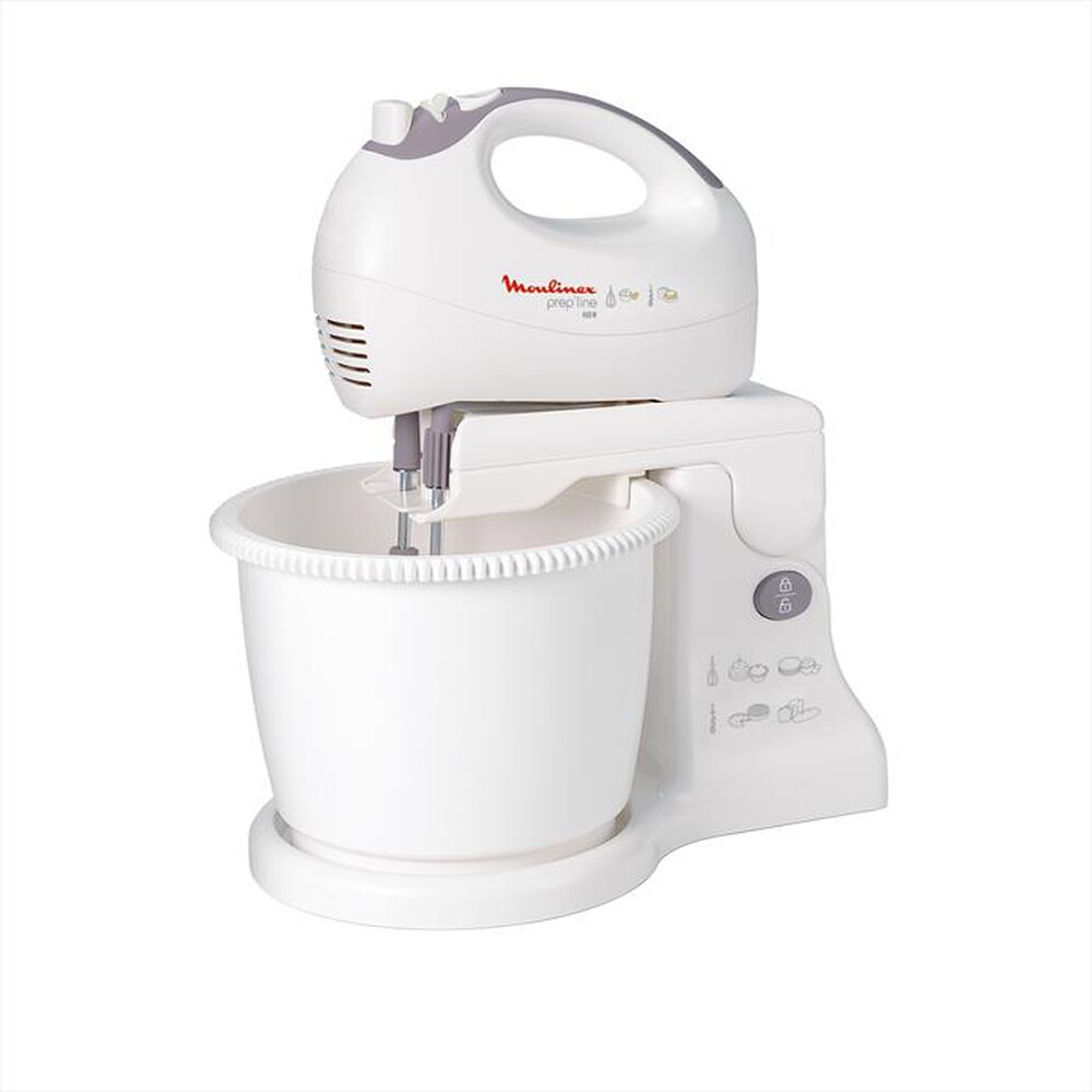 "MOULINEX - HM412- Frusta con Ciotola-Bianco"