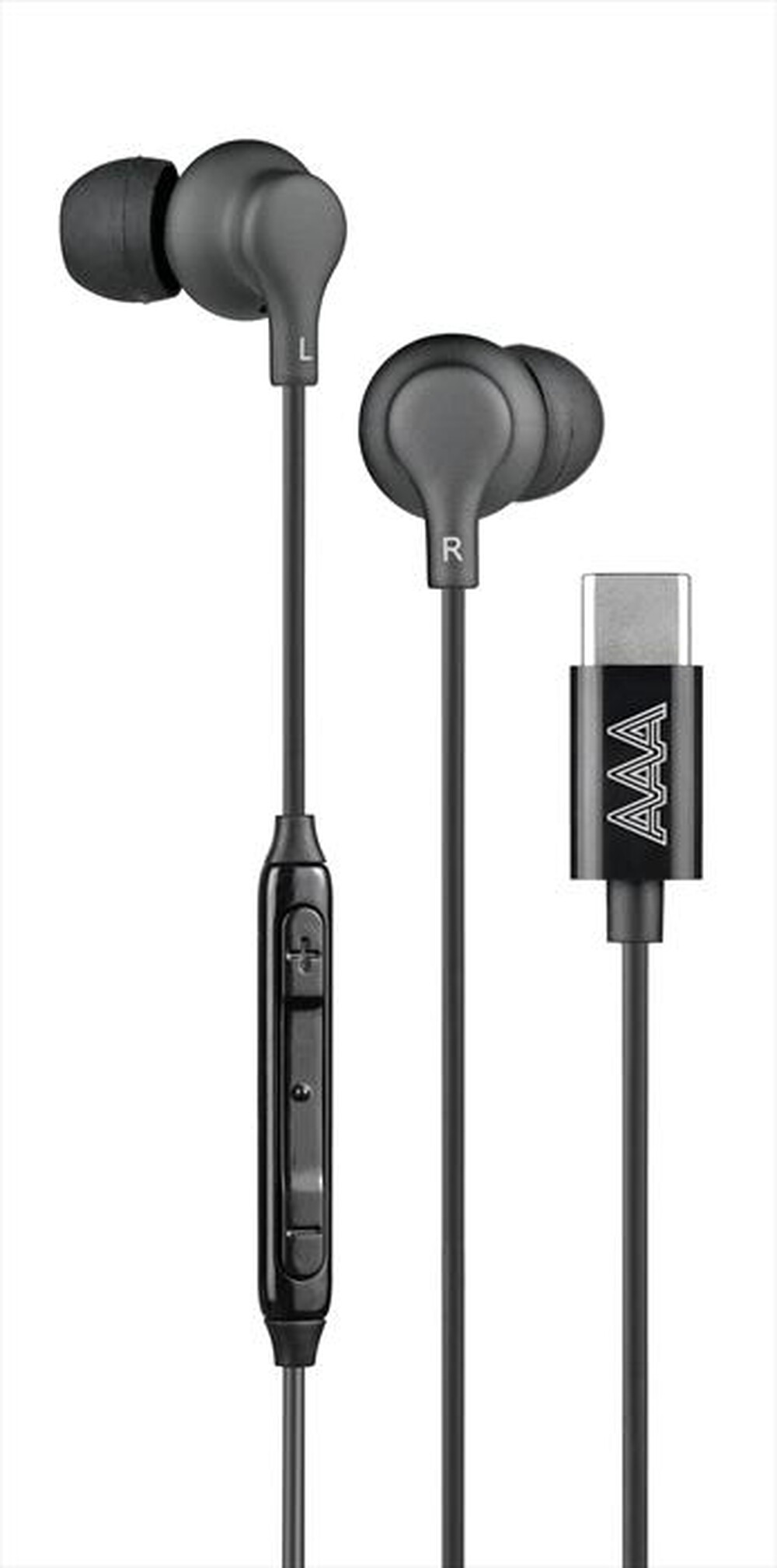Immagine del prodotto AAAMAZE - AURICOLARI IN EAR BUD A FILO USB-C-Nero