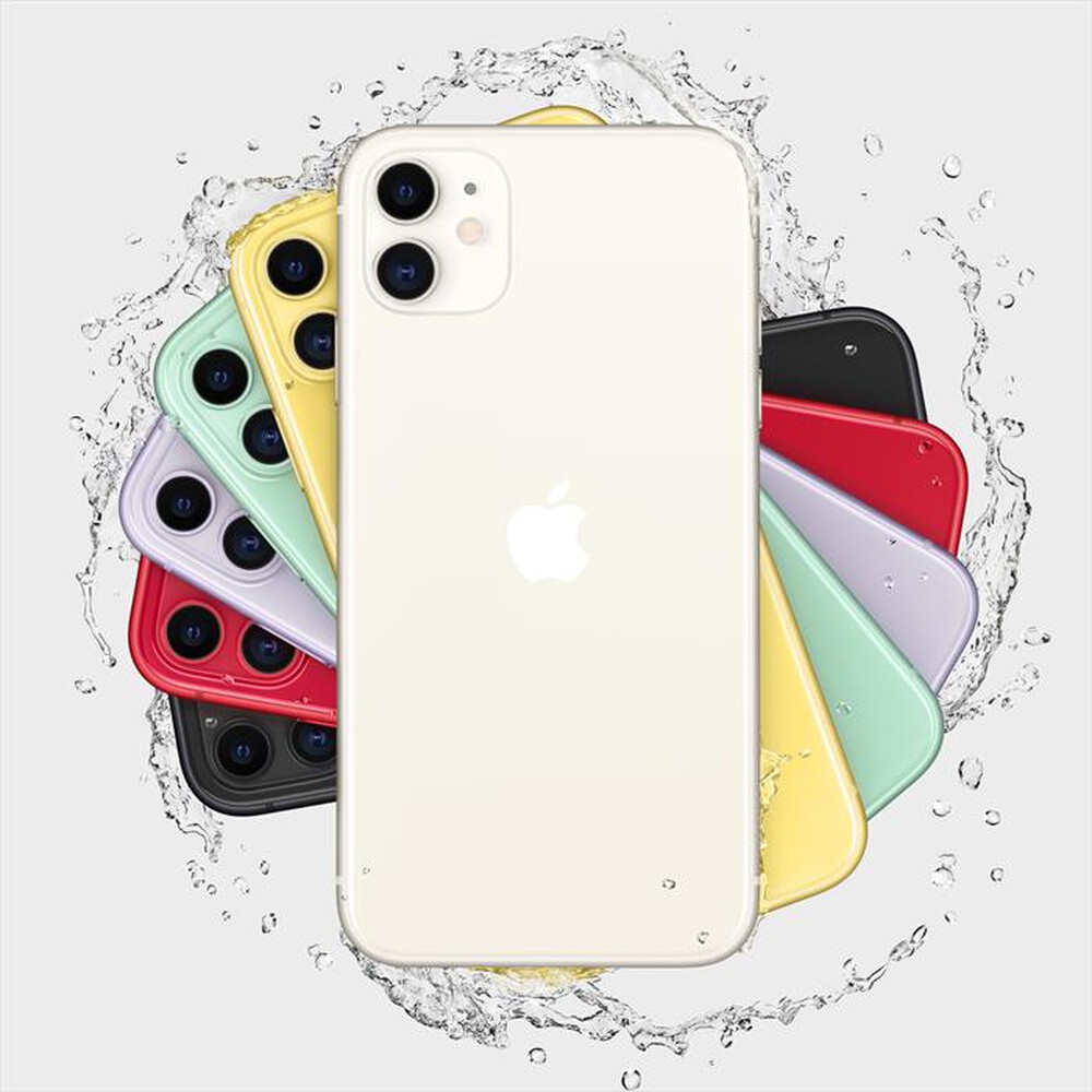 "APPLE - iPhone 11 128GB (Senza accessori)-Bianco"