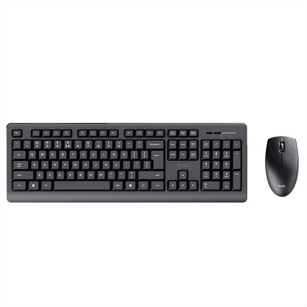 "TRUST - Tastiera + Mouse PRIMO WIRELESS DESKSET IT-Black"