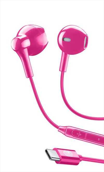CELLULARLINE - Auricolare cuffia AUCAPSULEMSTYPECP-Rosa