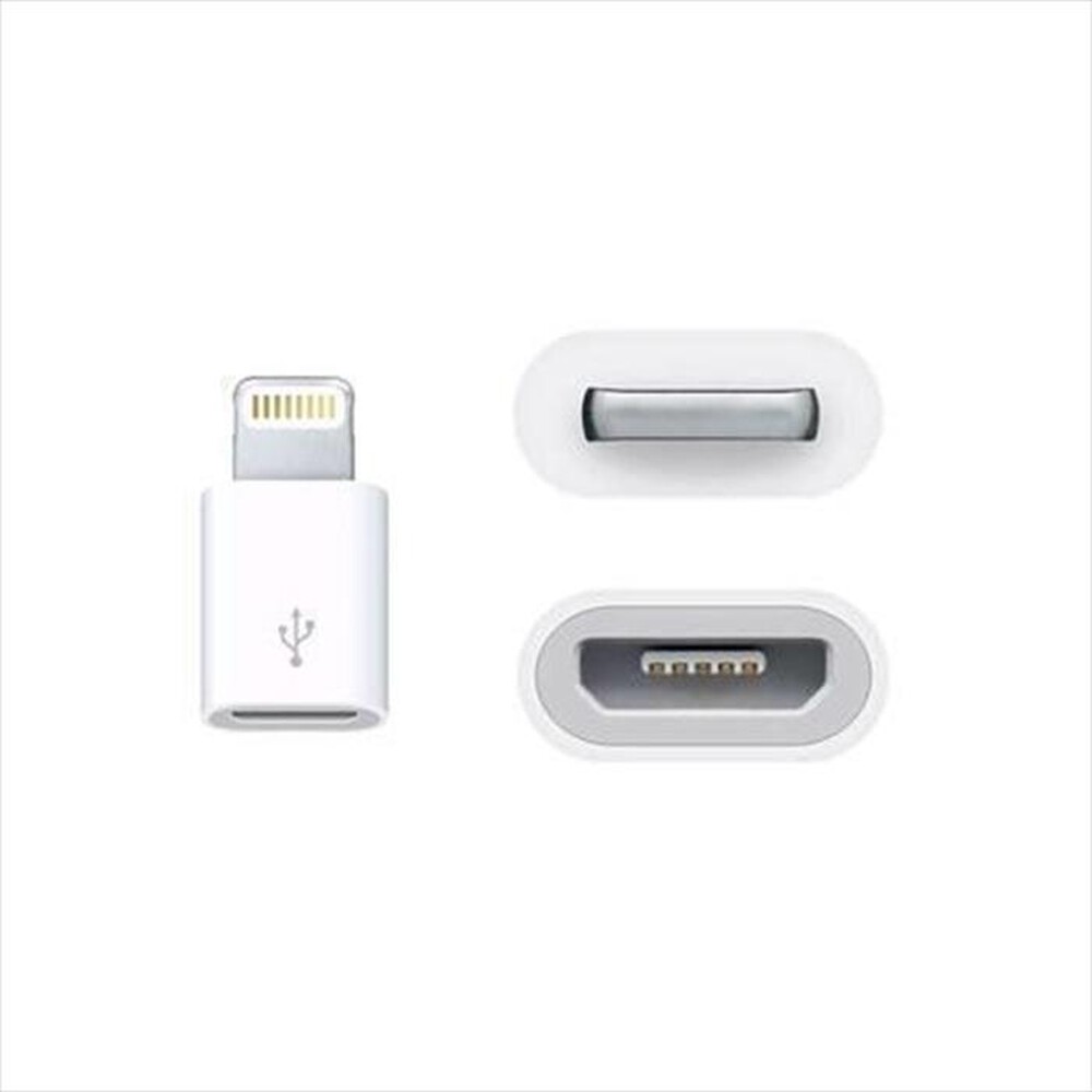 "APPLE - Lightning to Micro USB Adapter MD820ZM/A"