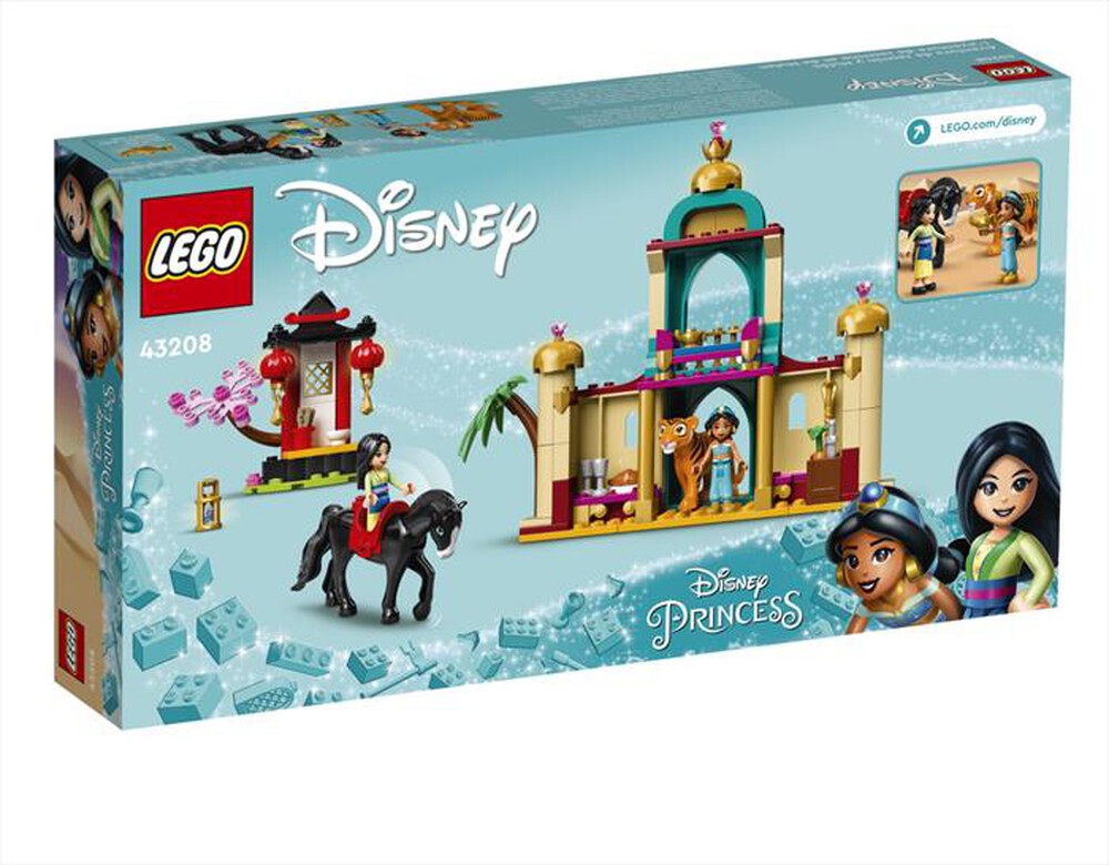 "LEGO - DISNEY L'AVVENTURA DI JASMINE E MULAN - 43208"