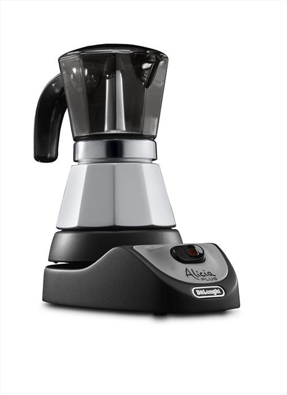 "DE LONGHI - EMKM4.B Alicia PLUS MOKA ELETTRICA-Silver"
