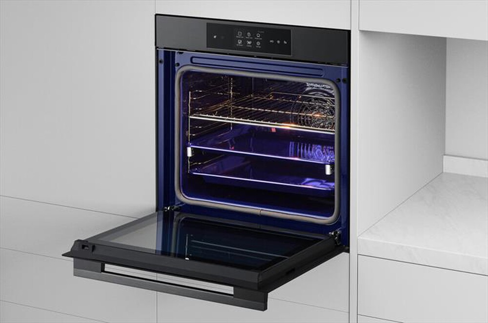 "LG - Forno incasso elettrico INSTAVIEW WSED7665B A++-Black Steel"
