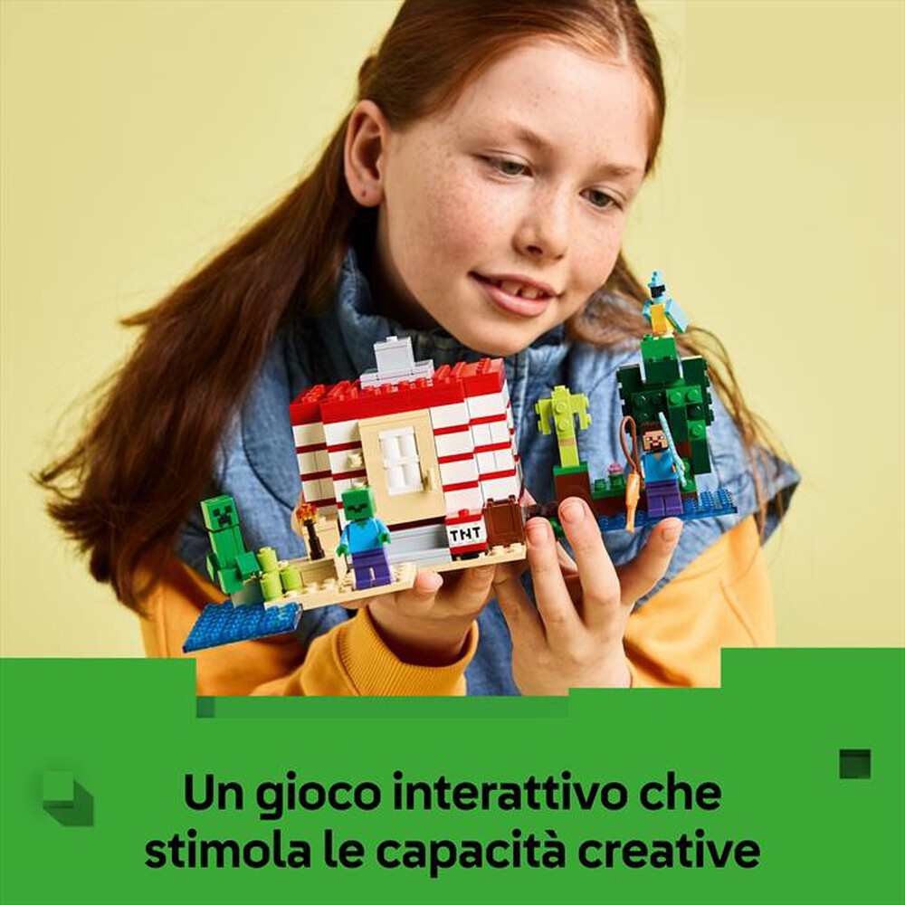 Immagine del prodotto LEGO - MINECRAFT Casa nella giungla esplosiva 21275