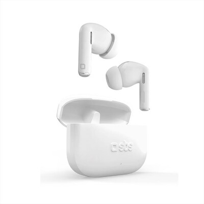 SBS - Auricolare bluetooth TEEARTWSSPIKEW-Bianco,  SBS - Auricolare bluetooth TEEARTWSSPIKEW-Bianco