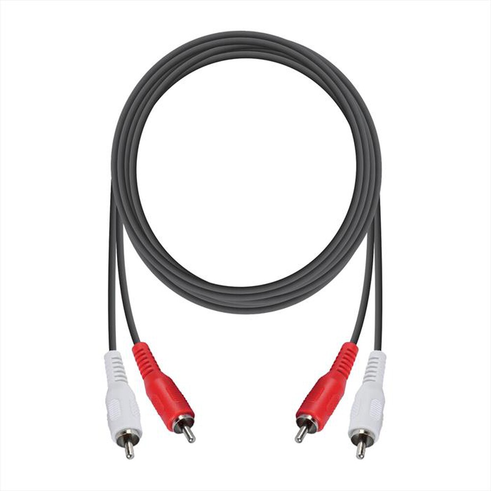 Immagine del prodotto SBS - Audio cable,2x RCA plug-2x RCA plug,1,2m-Nero