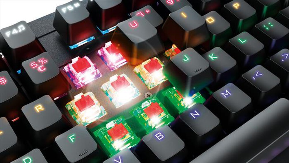 "TRUST - GXT 863 MAZZ MECHANICAL KEYBOARD IT-Black"