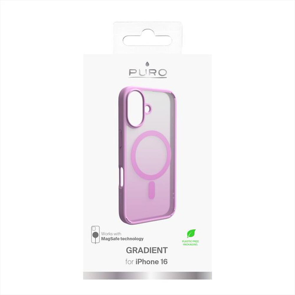 Immagine del prodotto PURO - Cover PUIPC1661GRADROSE per iPhone 16 6.1''-Rosa