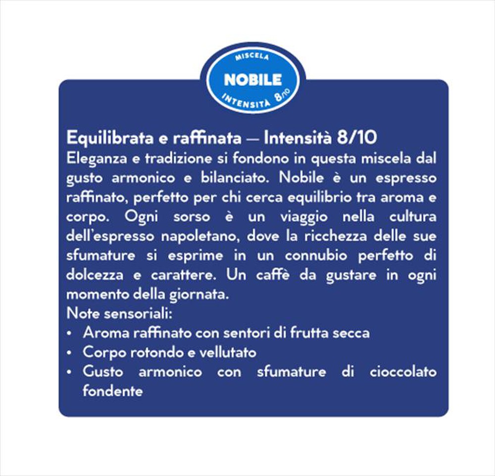 Immagine del prodotto CAFFE BORBONE - Miscela Nobile - Comp. Lavazza A Modo Mio 120 pz