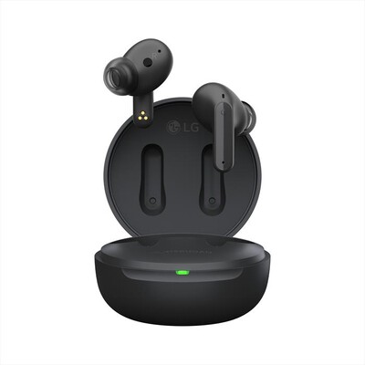 LG - TONE FREE FP5 - CUFFIE TRUE WIRELESS BLUETOOTH-Nero - Charcoal Black