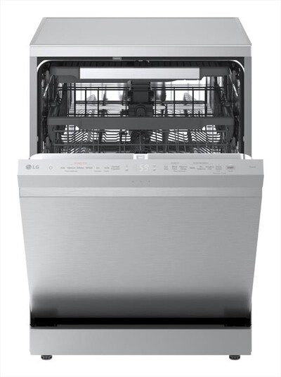 LG - Lavastoviglie DF375HVS Classe A 14 coperti-Argento