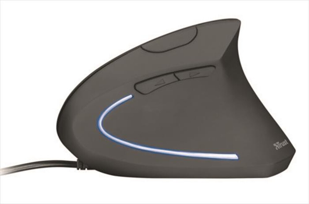 "TRUST - VERTO WIRED ERGO MOUSE-Black"