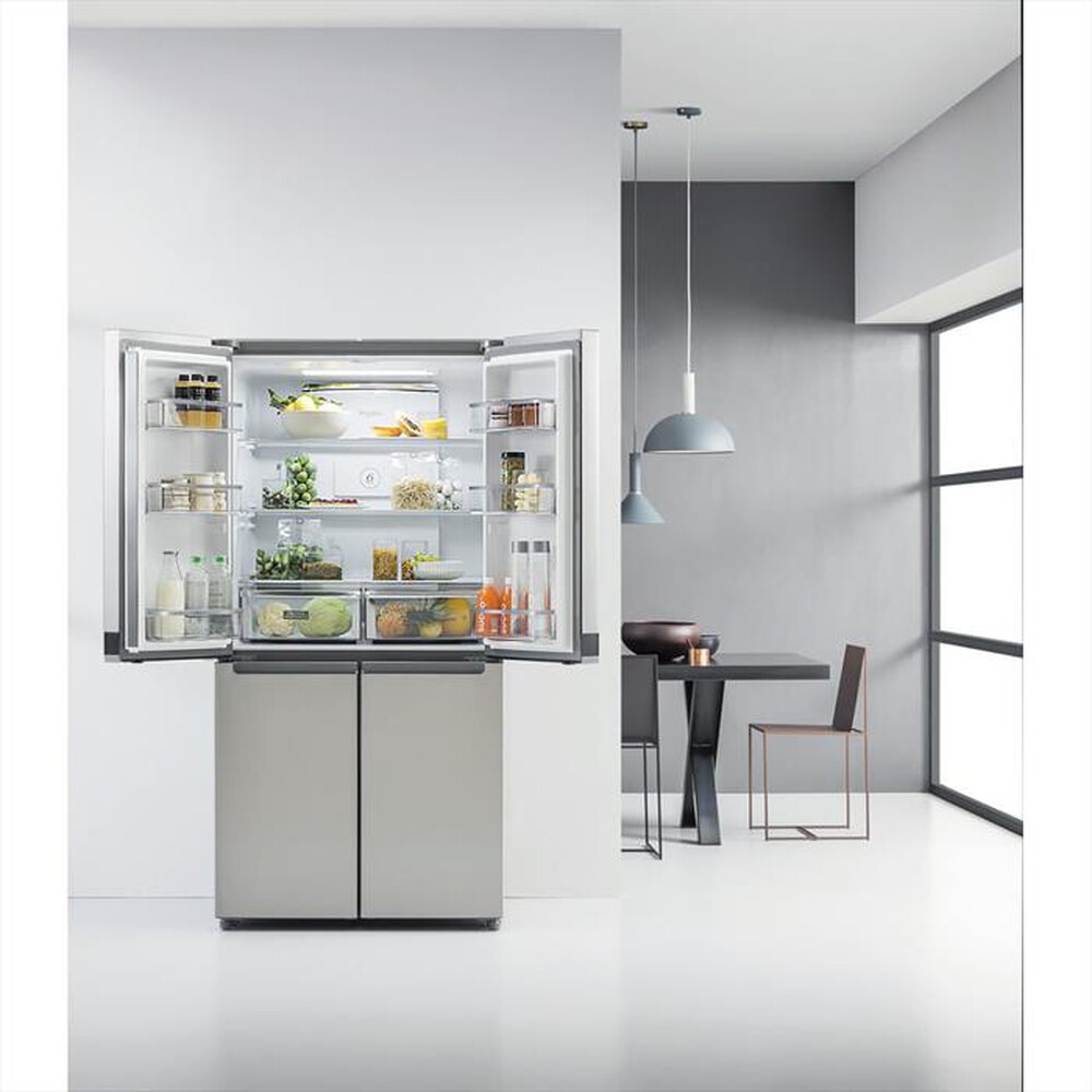"WHIRLPOOL - Frigorifero 3 e più porte WQ9 B1L Classe F 677lt-Acciaio inossidabile"