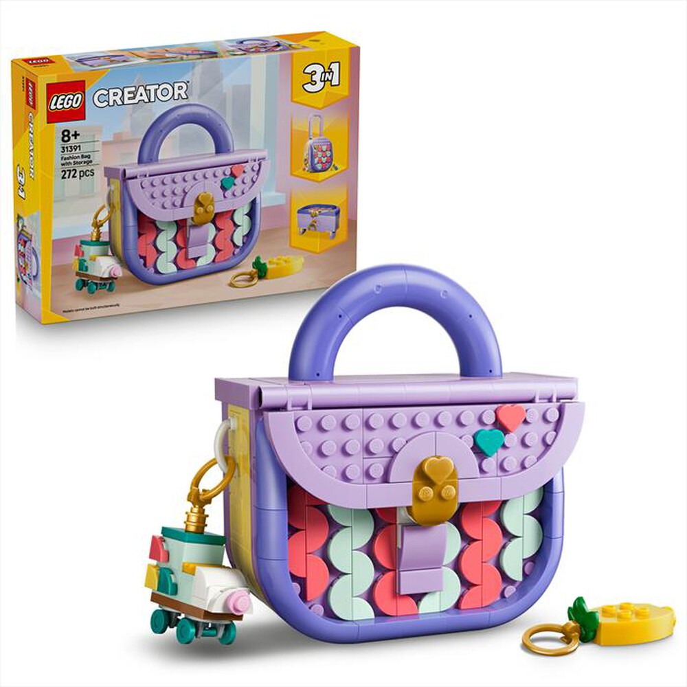 Immagine del prodotto LEGO - CREATOR Borsetta alla Moda Portaoggetti - 31391-Multicolore