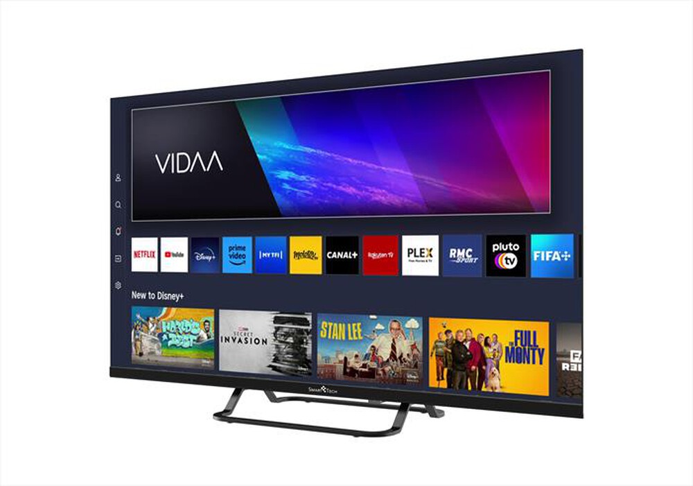 "SMART TECH - Smart TV LED HE READY 32\" 32HV02V-metal black"