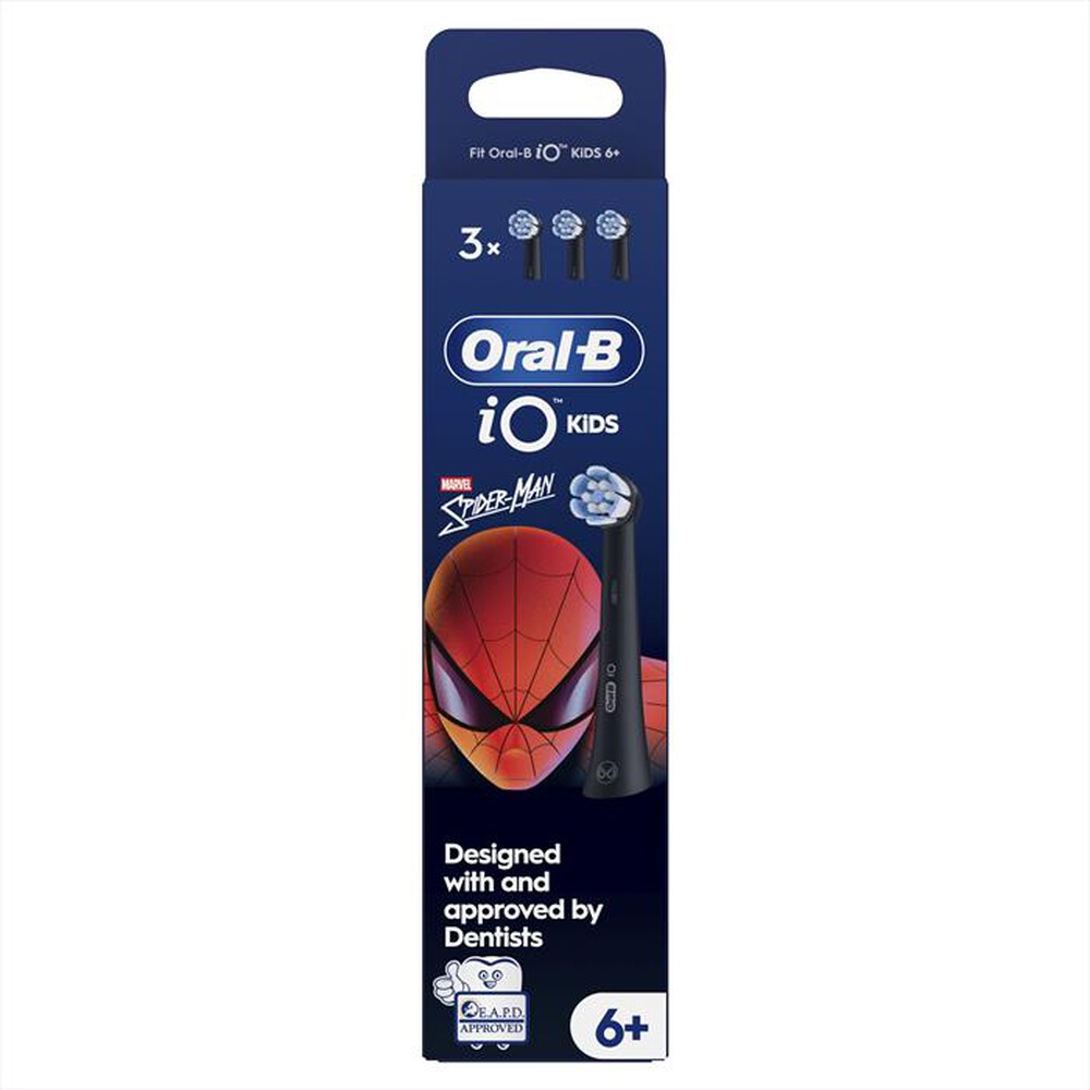 Immagine del prodotto ORAL-B - Testine ricambio IO RB SBKF-3 FBNLSENE SPIDER BOX-NERO