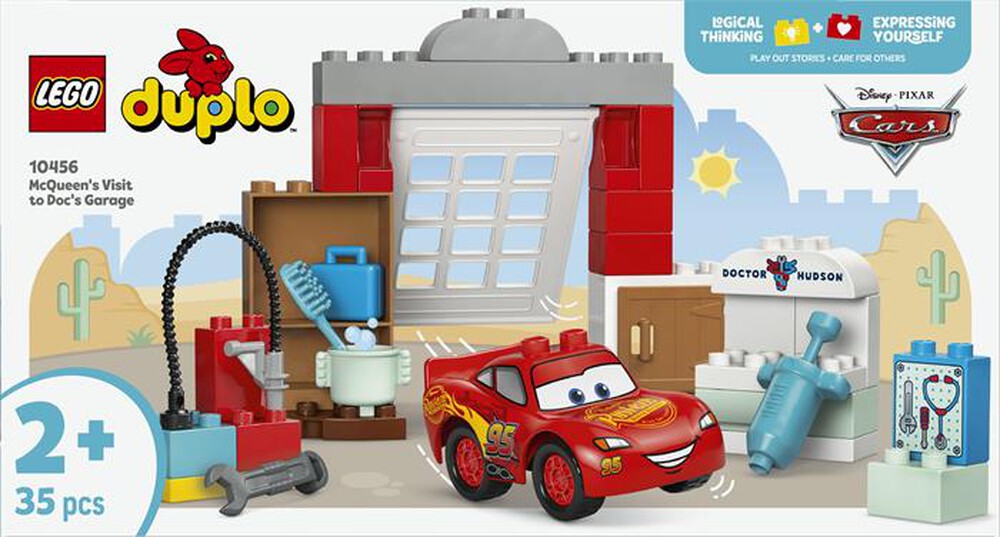 Immagine del prodotto LEGO - DUPLO Visita di McQueen all&rsquo;officina di Doc 10456