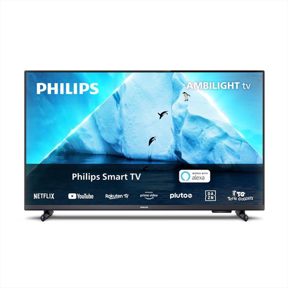 "PHILIPS - Ambilight Smart TV LED FHD 32\" 32PFS6908/12-Antracite"