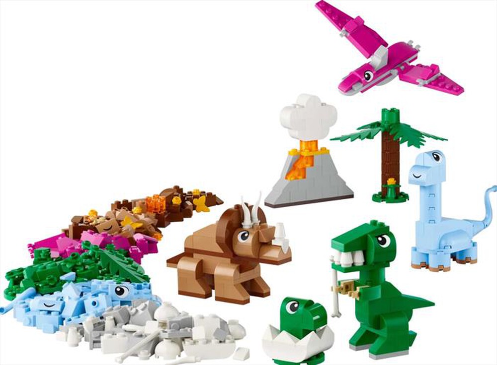 "LEGO - CLASSIC Dinosauri creativi - 11041-Multicolore"