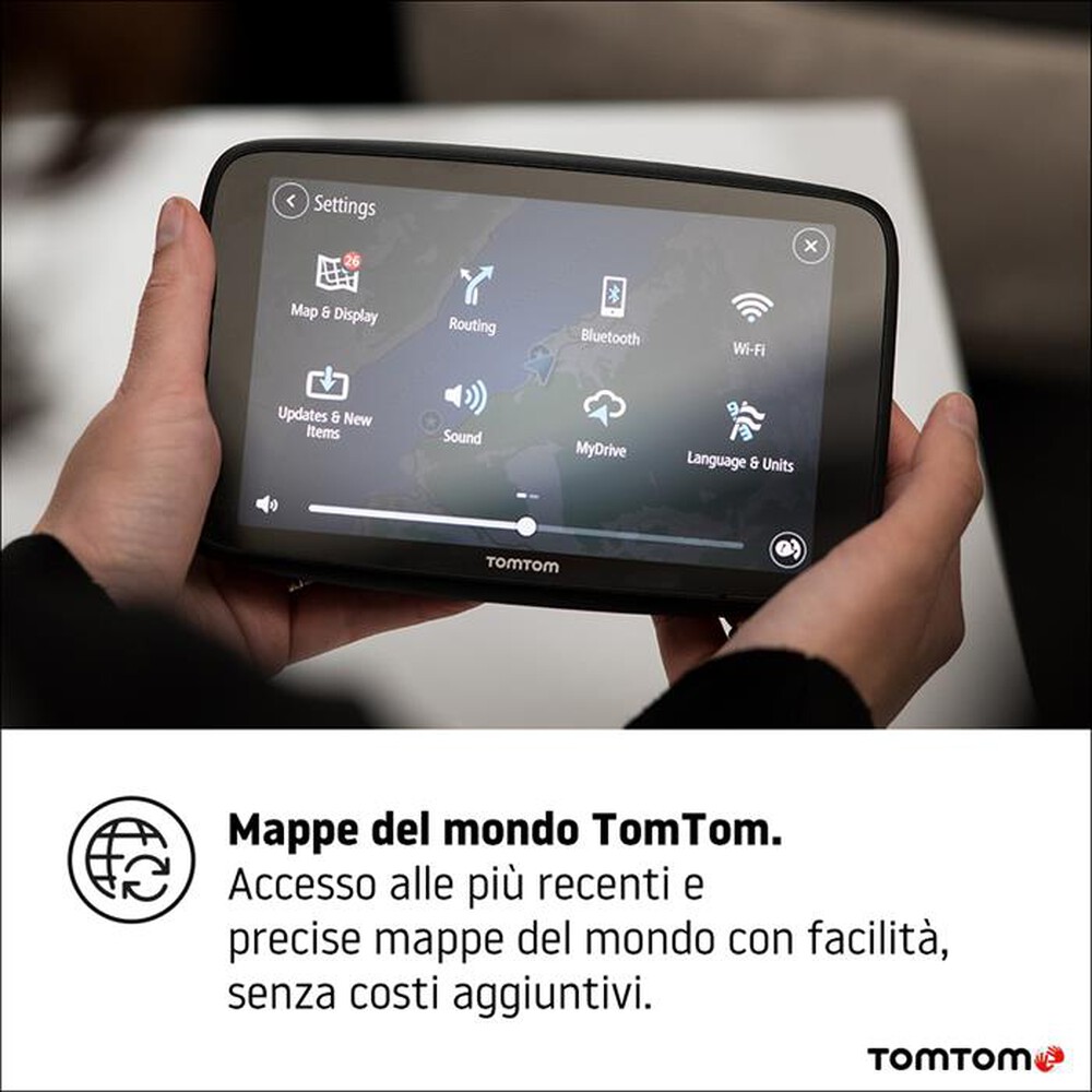 Immagine del prodotto TOM TOM - Navigatore portatile GO CAMPER MAX-Nero